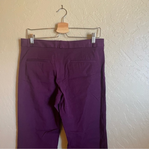Banana Republic SLOAN BOOTCUT PANT in Purple Plum - Picture 7 of 8